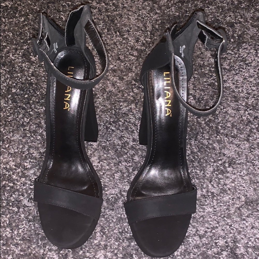 Black heels